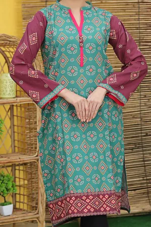 1 PIECE DIGITAL PRINT KURTI | DPKHK-05