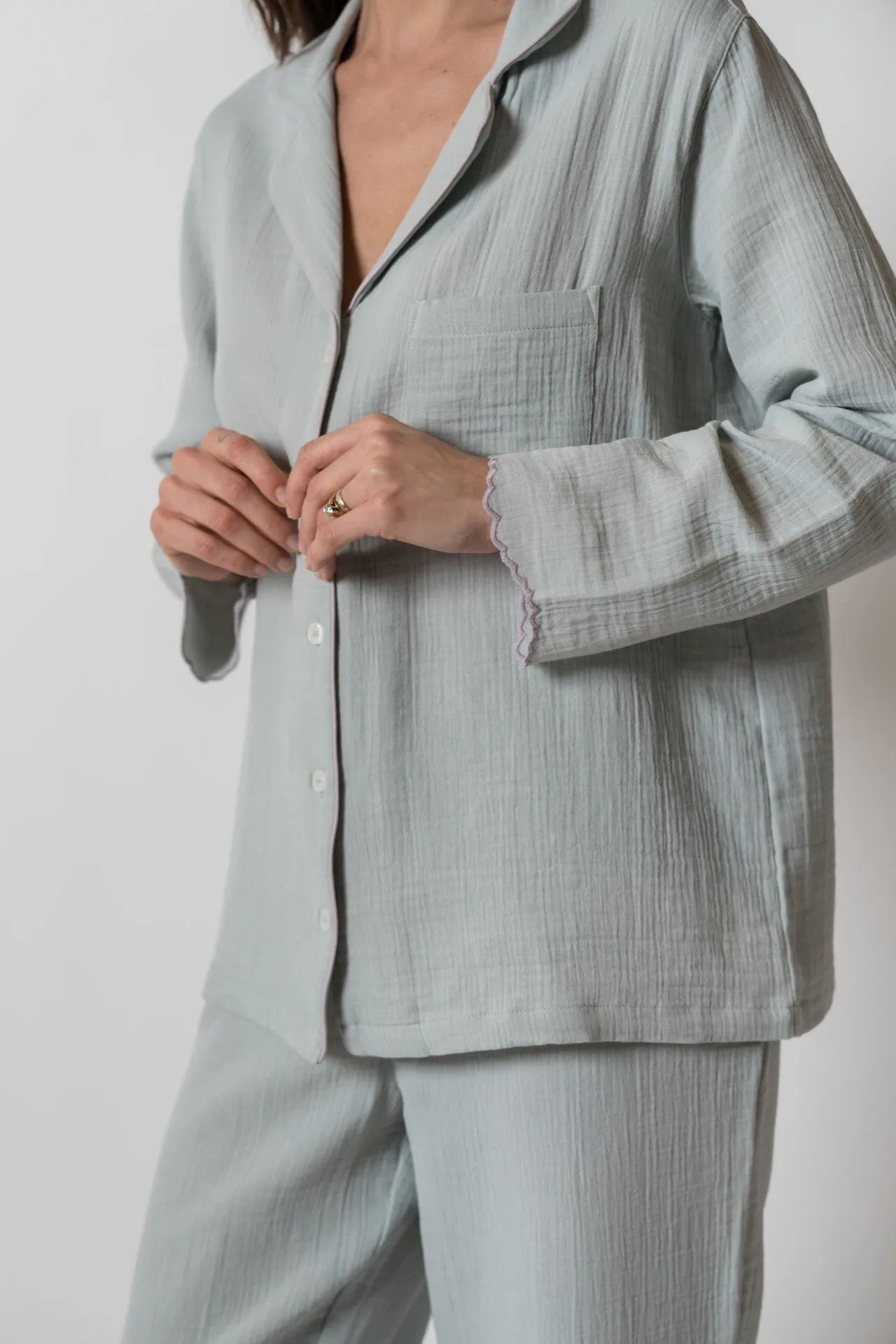 Alaia Long PJ Set