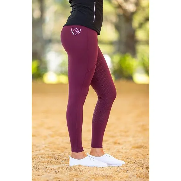 BARE Equestrian NO GRIP Thermofit Winter Riding Tights