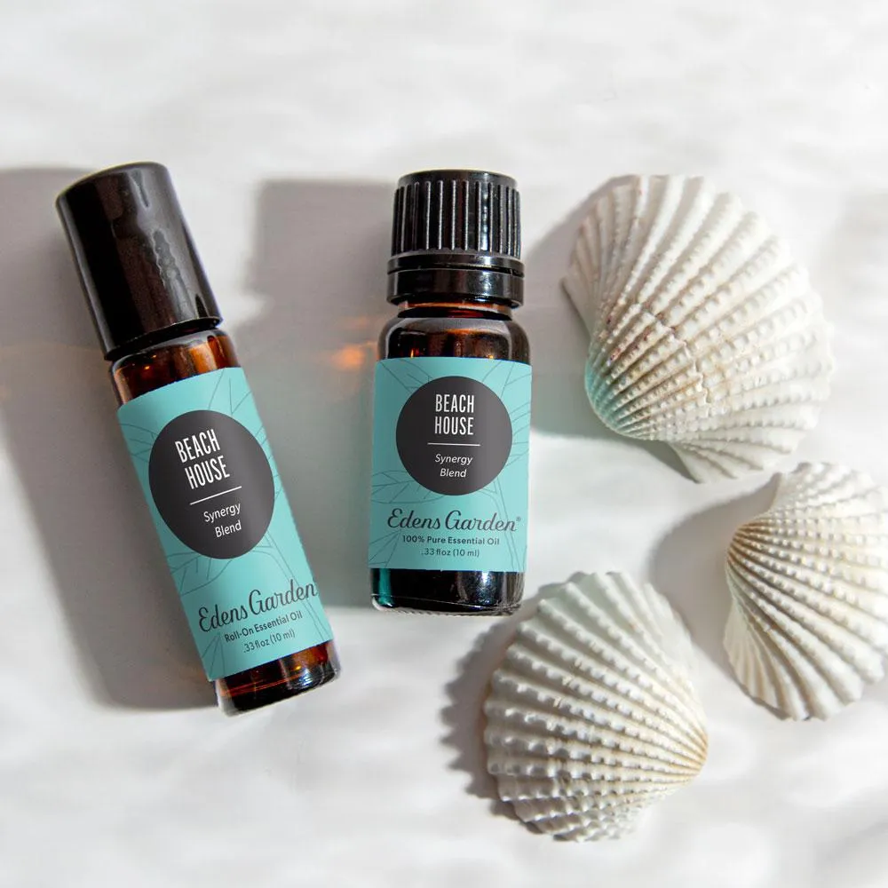 Beach House Essential Oil Roll-On- Smells Like Salty, Ocean Air On A Summer Day