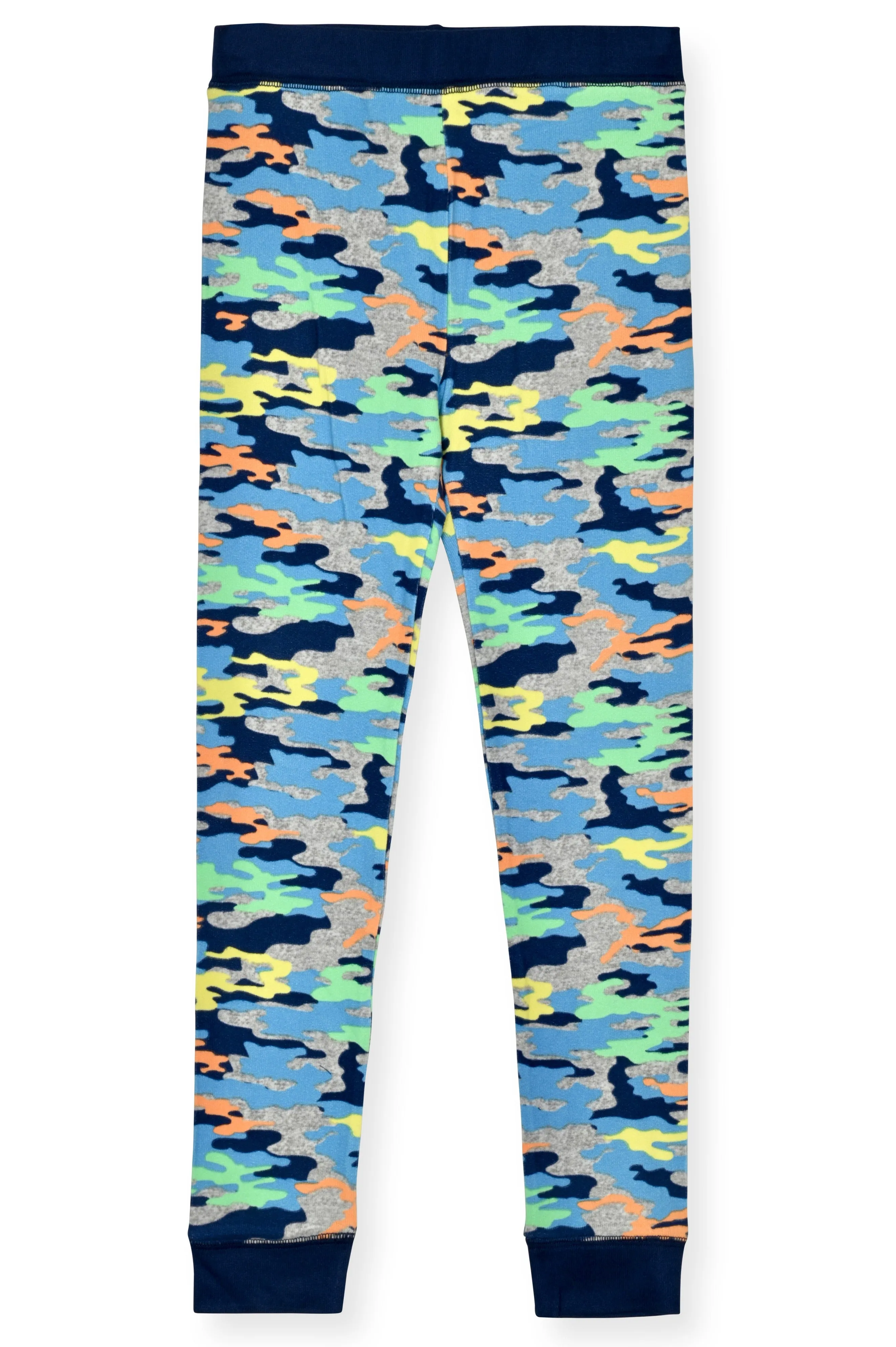 Boys 2-Piece Super Soft Jersey Snug-Fit Pajama Set- Camo, Multicolored Pajama Set for Toddlers and Boys