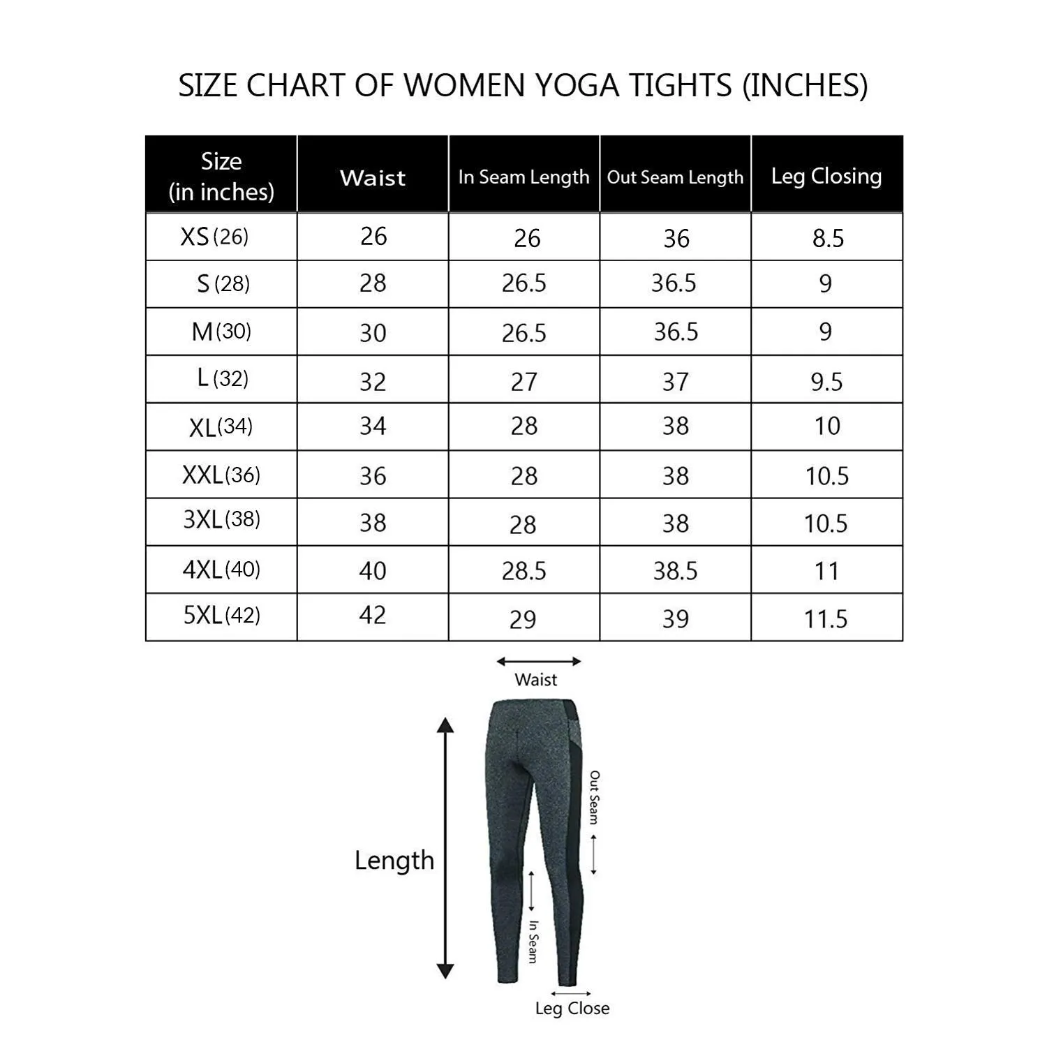 CHKOKKO Women Skinny Fit Yoga Track Pants Stretchable Gym Legging Tights Sky Blue Size S