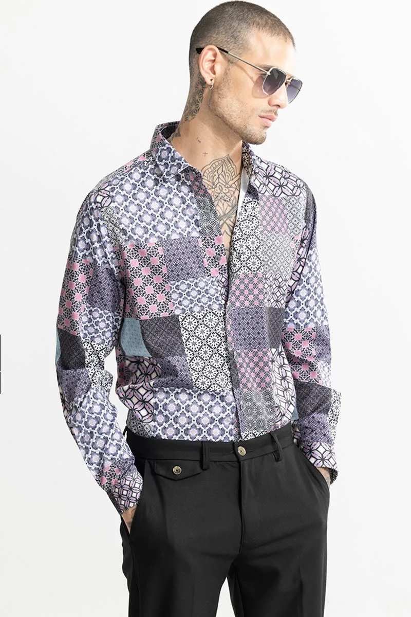 Clique Motif Grey Shirt