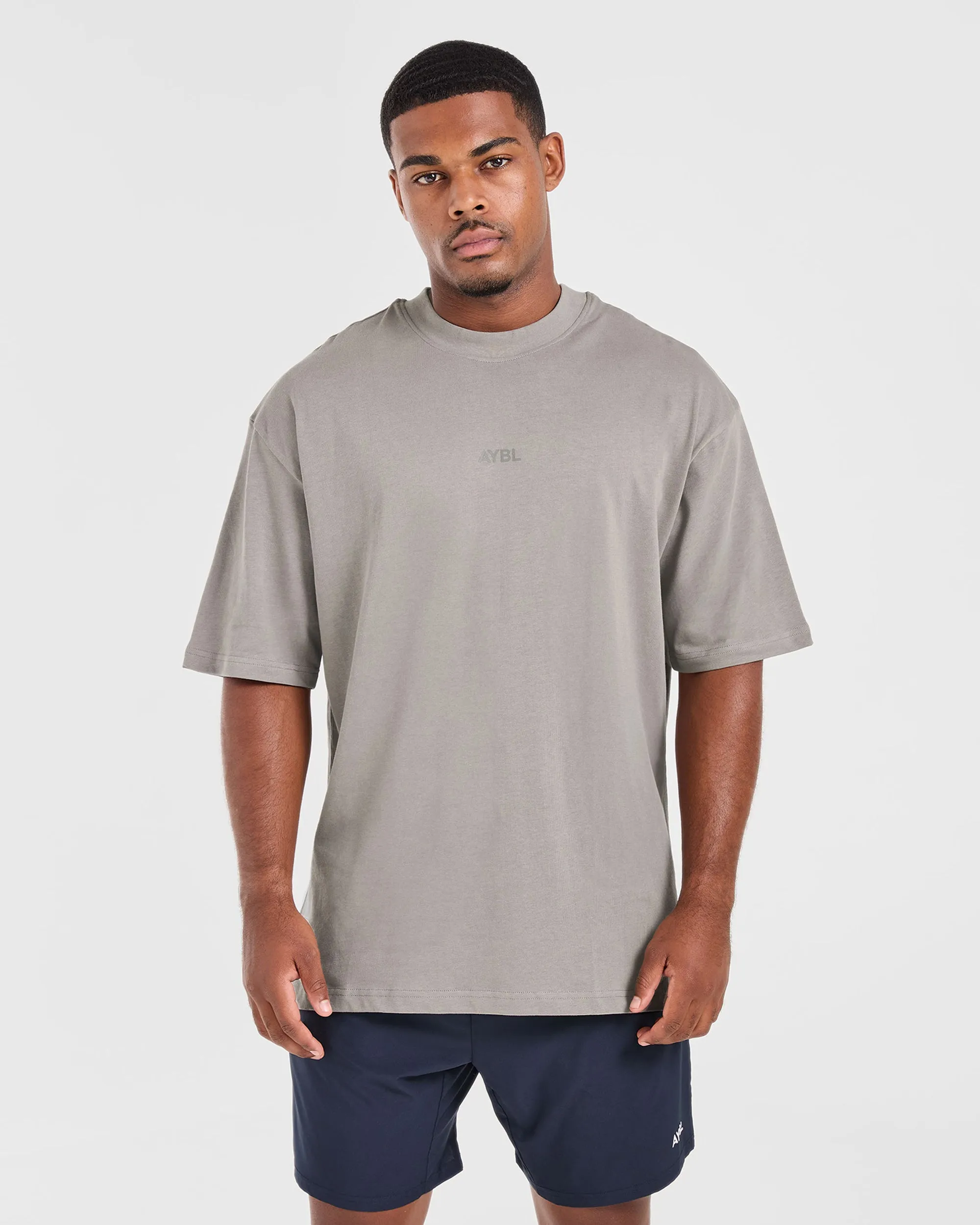 Craft Oversized T Shirt - Fog