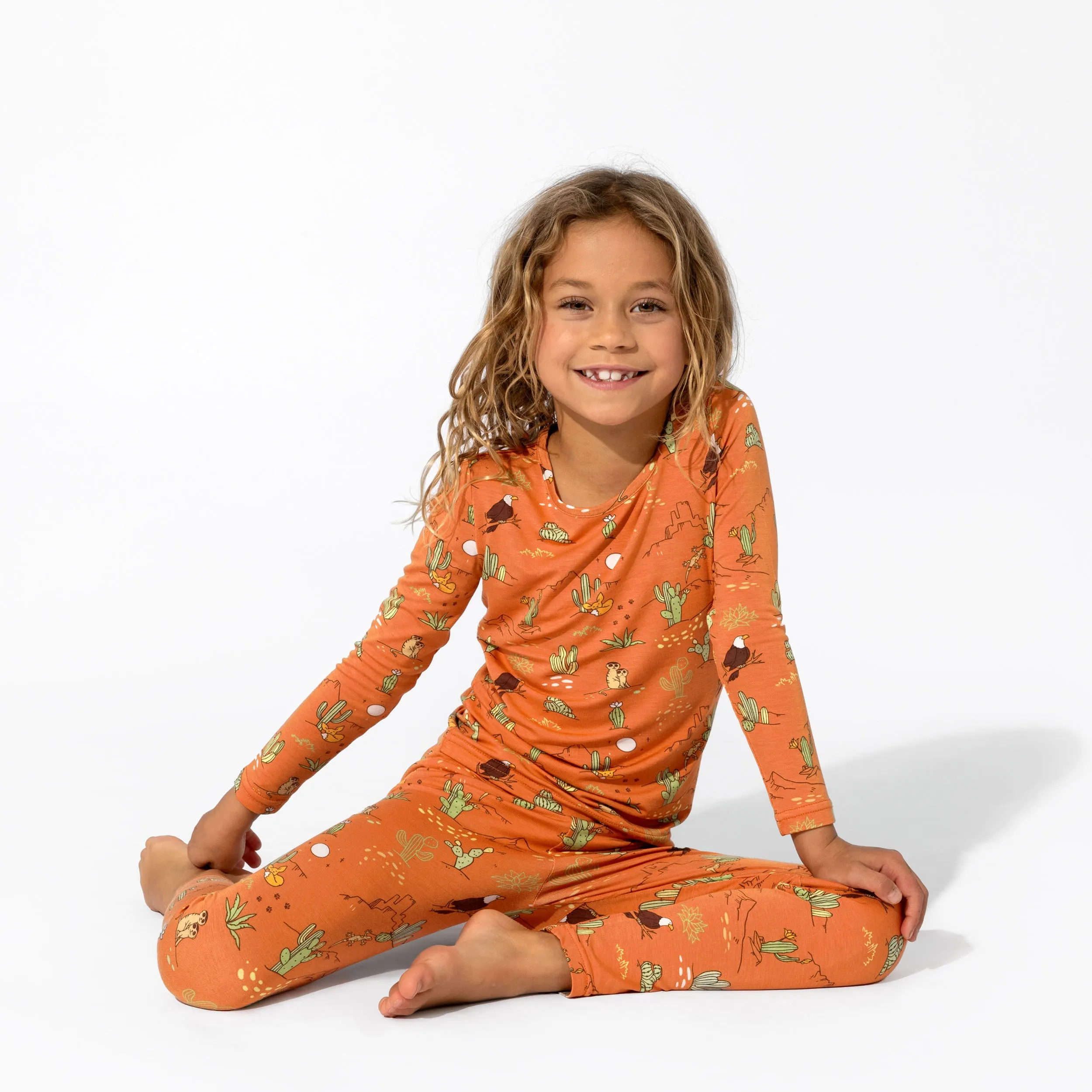 Desert Bamboo Kids Pajamas