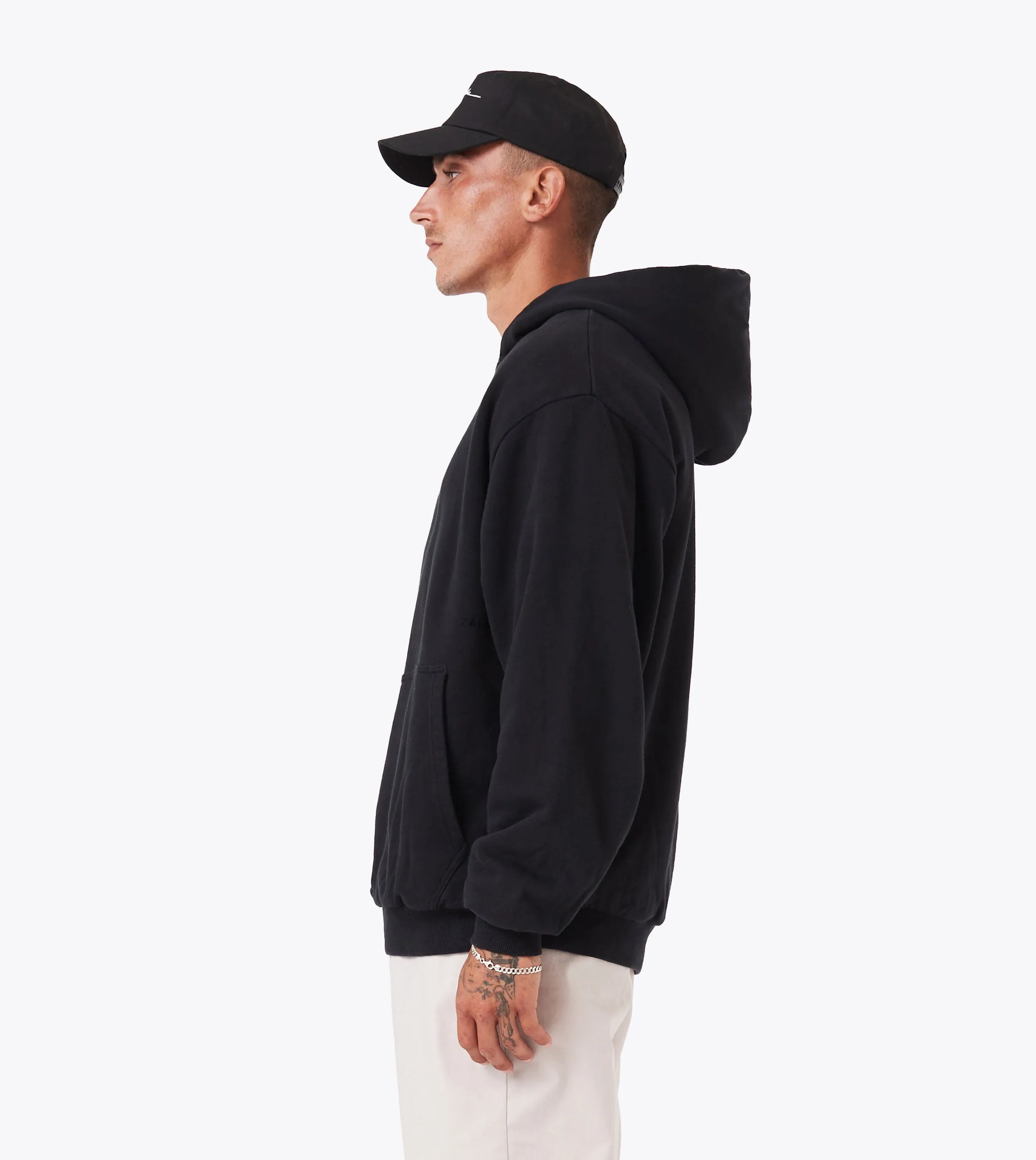 Double Down Hoodie Black