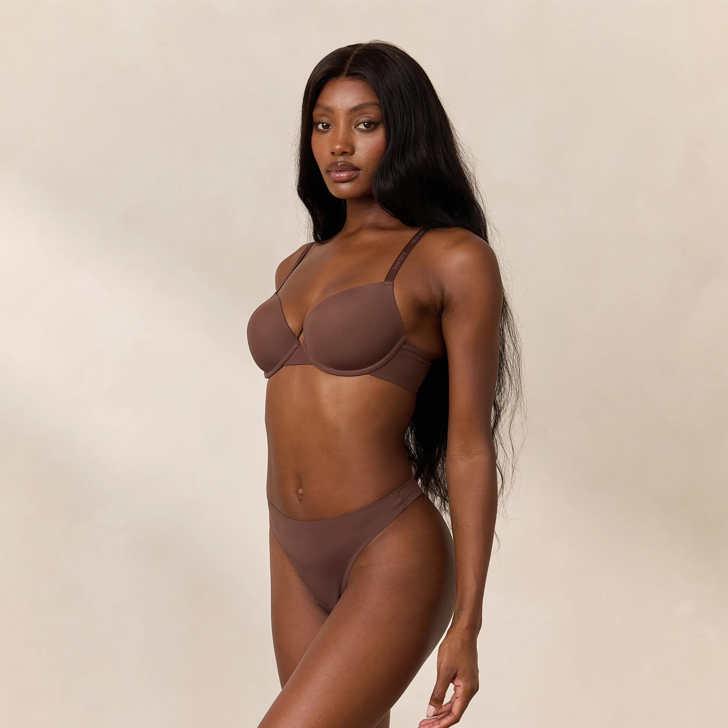 Everyday Form T-Shirt Bra - Cocoa