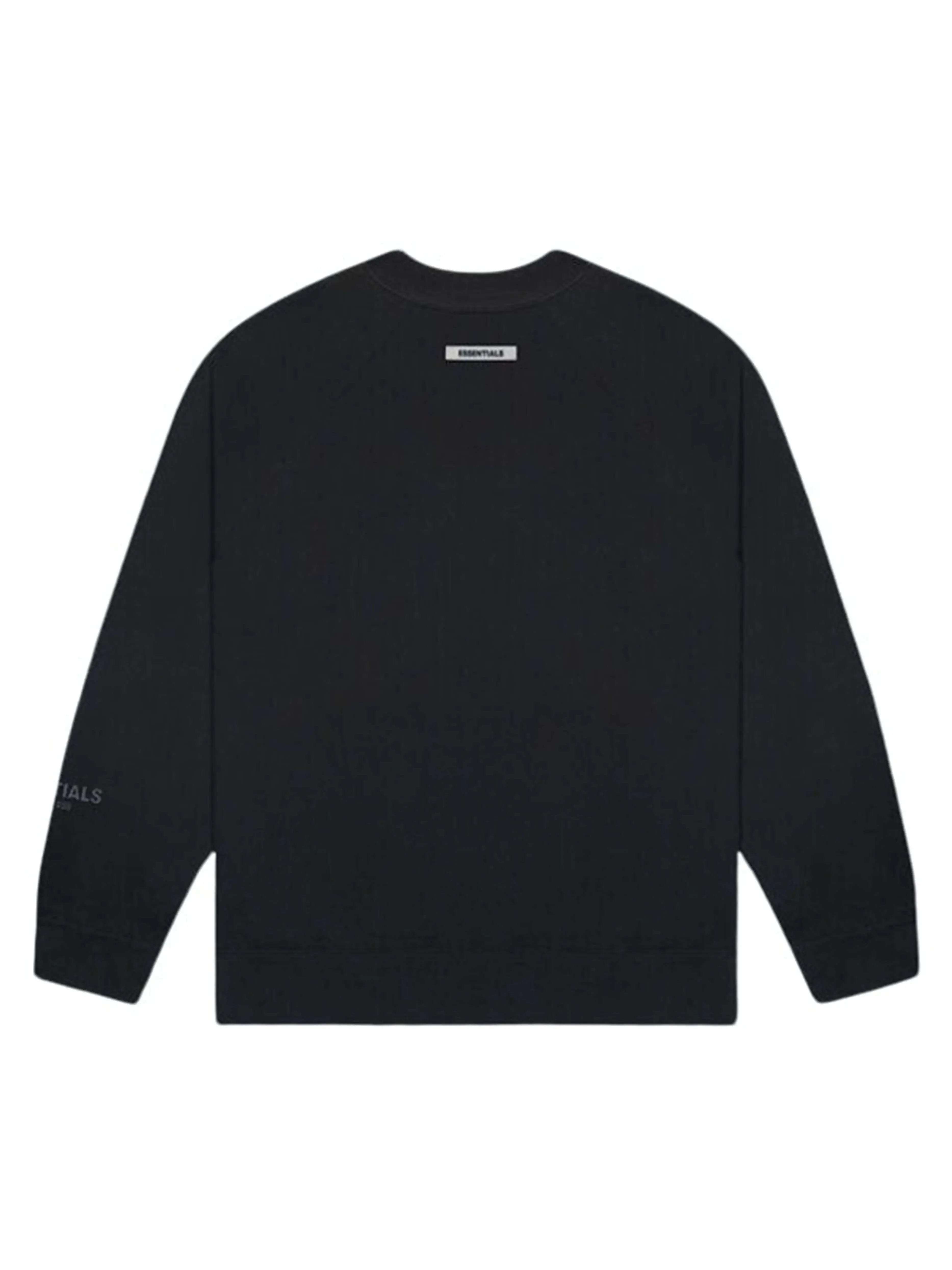 FOG ESSENTIALS 3D Silicon Applique Crewneck Black