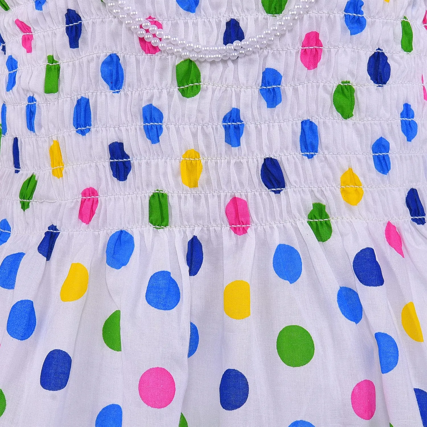 Girls Dot Printed Frocks Dress