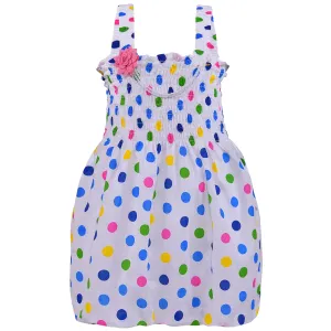 Girls Dot Printed Frocks Dress