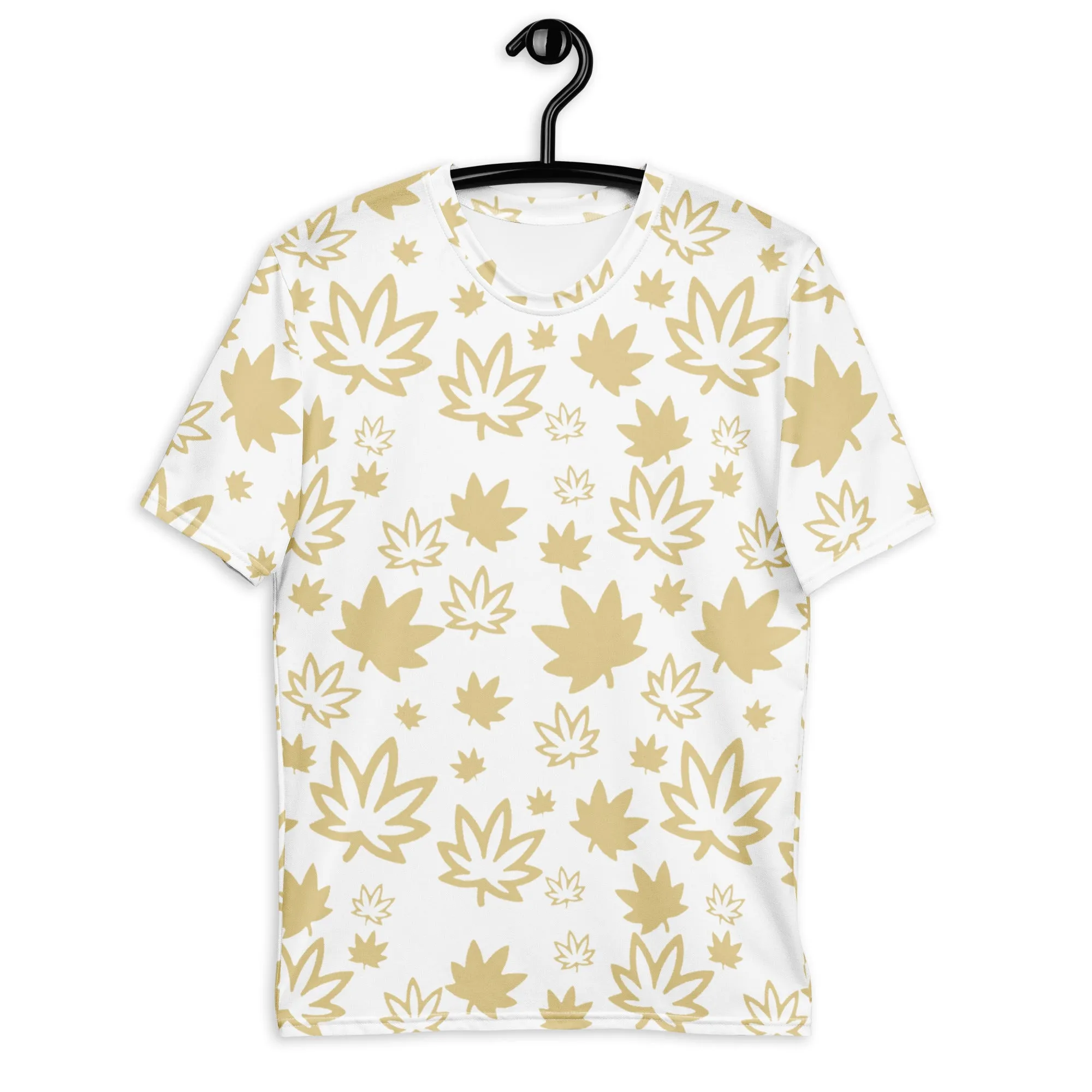 Gold Leaf AOP Men's t-shirt