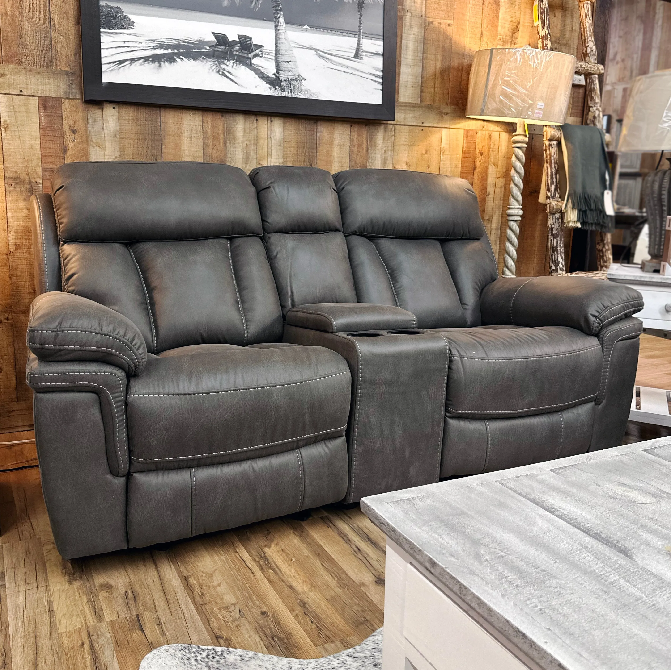 Granite Reclining Sofa Set