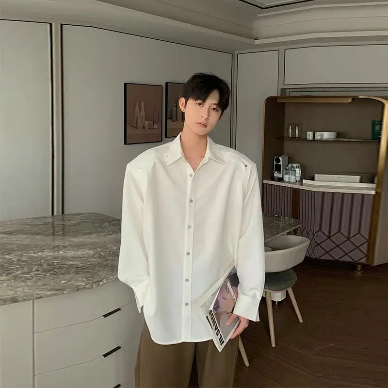 Hua Relaxed Fit Oversized Long Sleeve Shirt