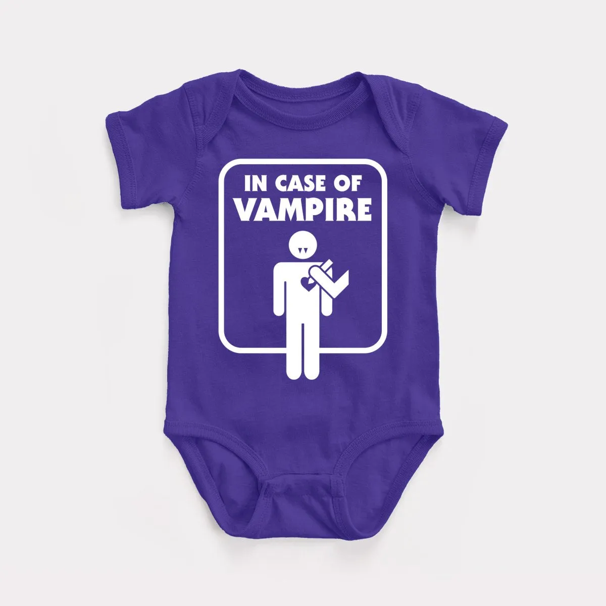 In Case Of Vampire Baby Bodysuit