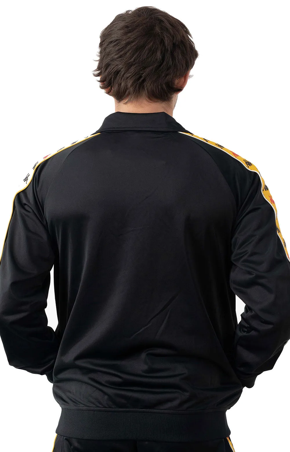 Kappa 222 Banda Dullo Track Jacket - Jet Black