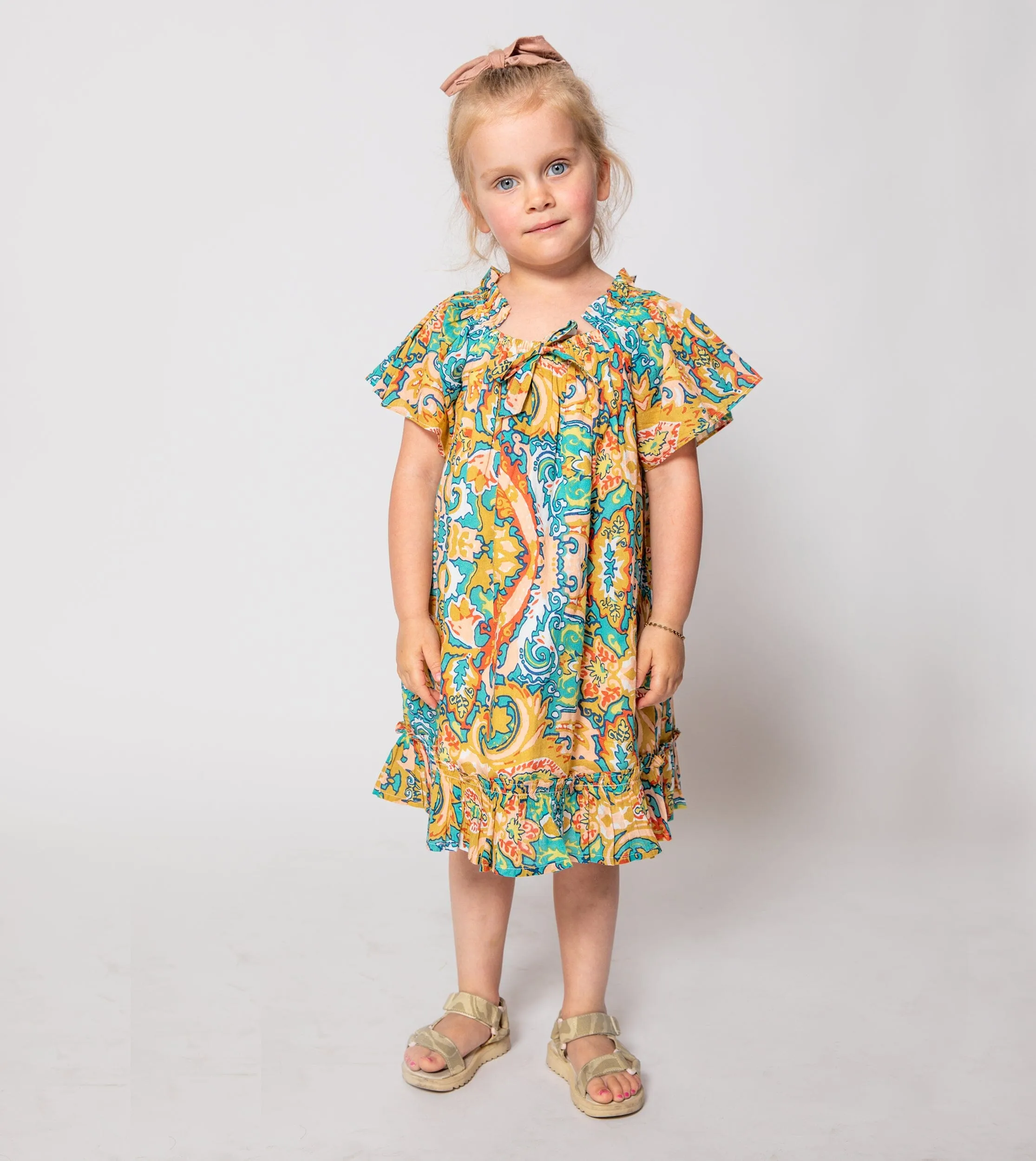 Littles Valencia Dress | Las Palmas