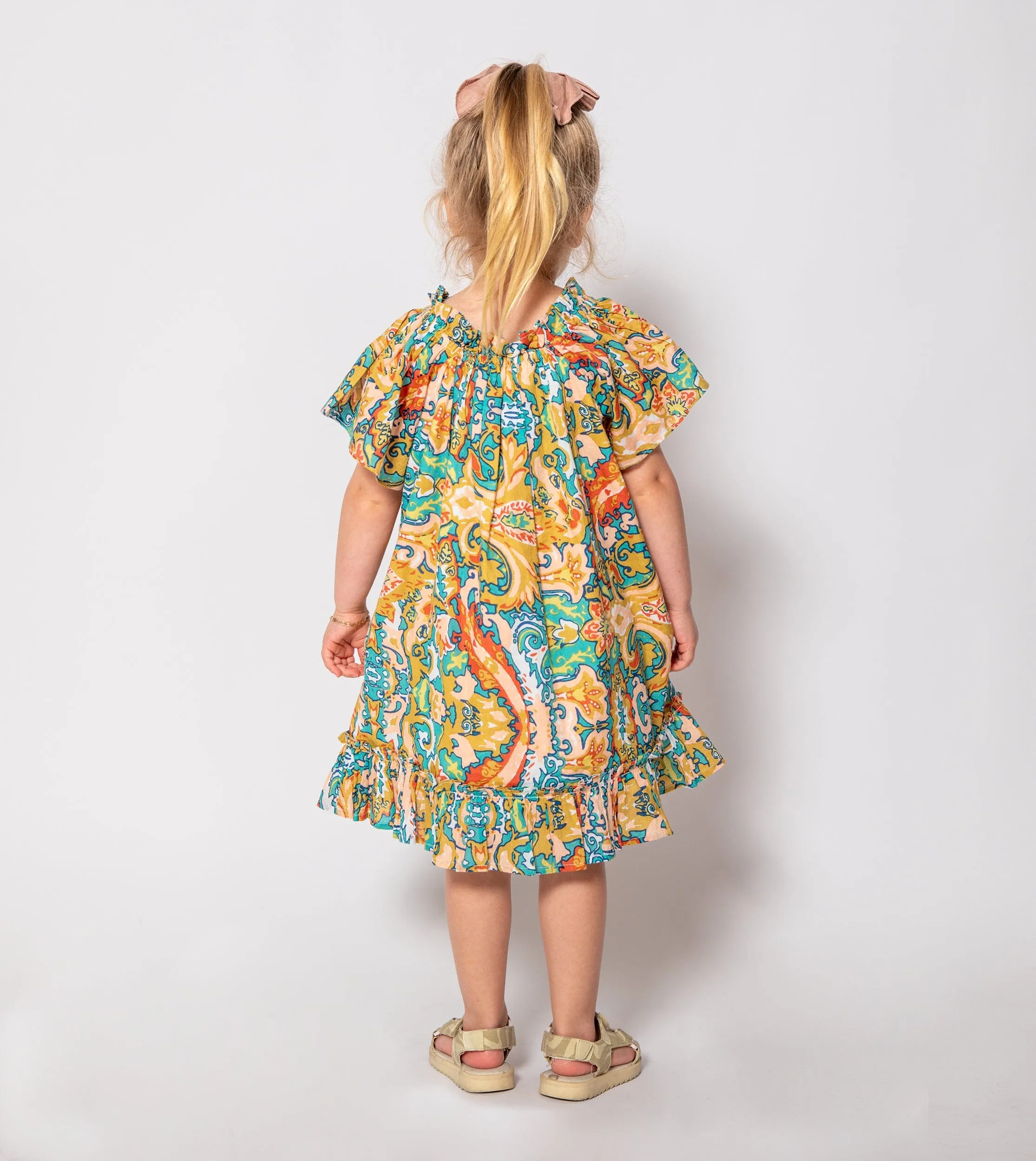 Littles Valencia Dress | Las Palmas