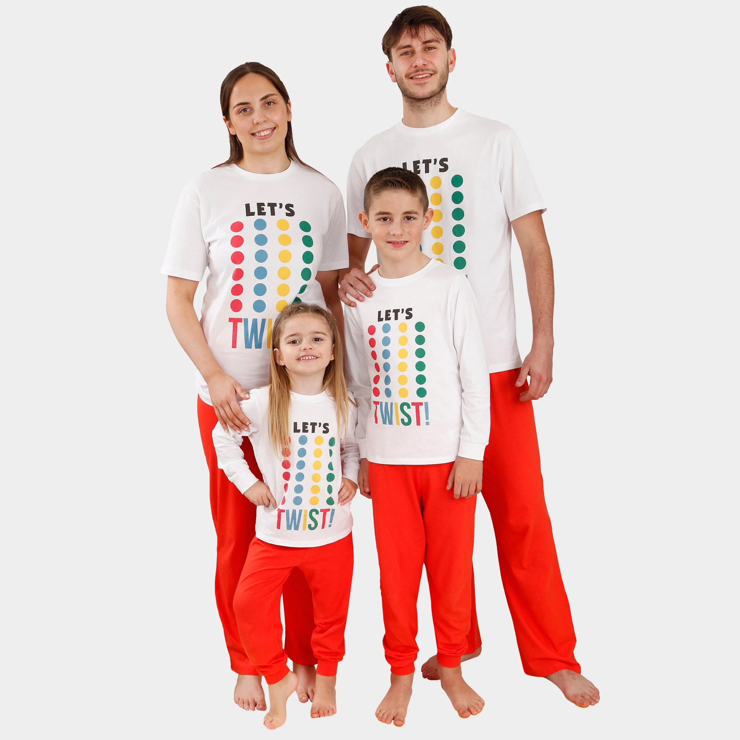 Mens Comfortable Twister-Themed Pyjamas