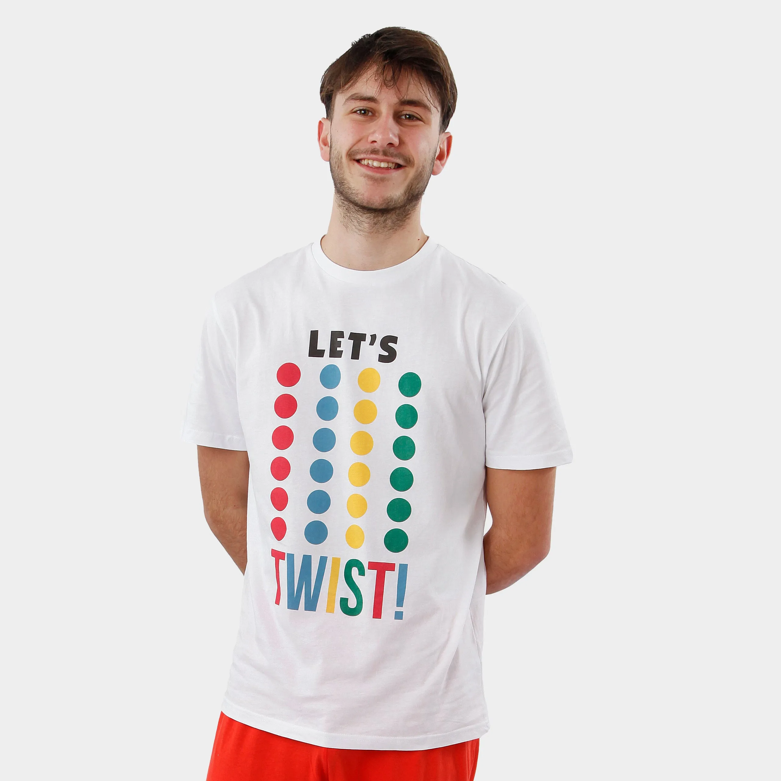 Mens Comfortable Twister-Themed Pyjamas