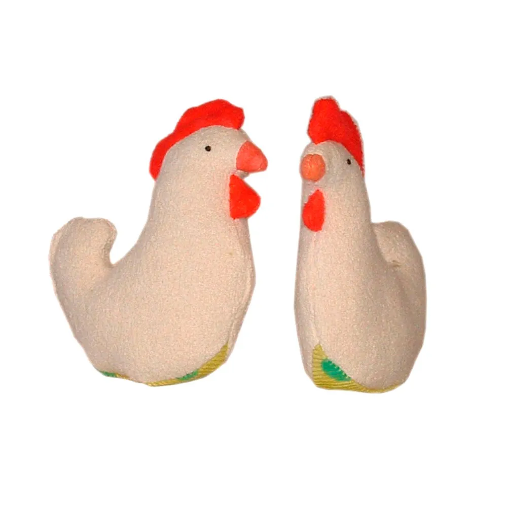 Organic Clucky Chicken Toy Lovingly Handcrafted in the USA