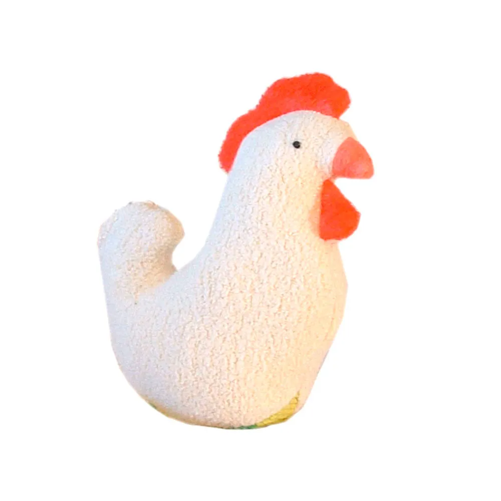 Organic Clucky Chicken Toy Lovingly Handcrafted in the USA