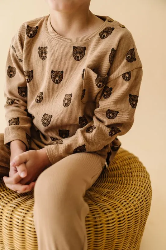 Organic Long Sleeve Tee & Pant Set | Wild Bear