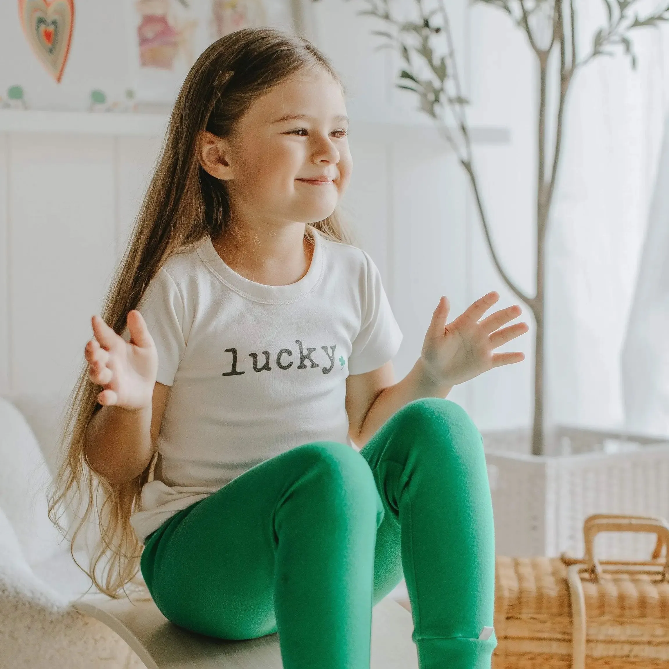 Organic Tee Shirt | Lucky Charm