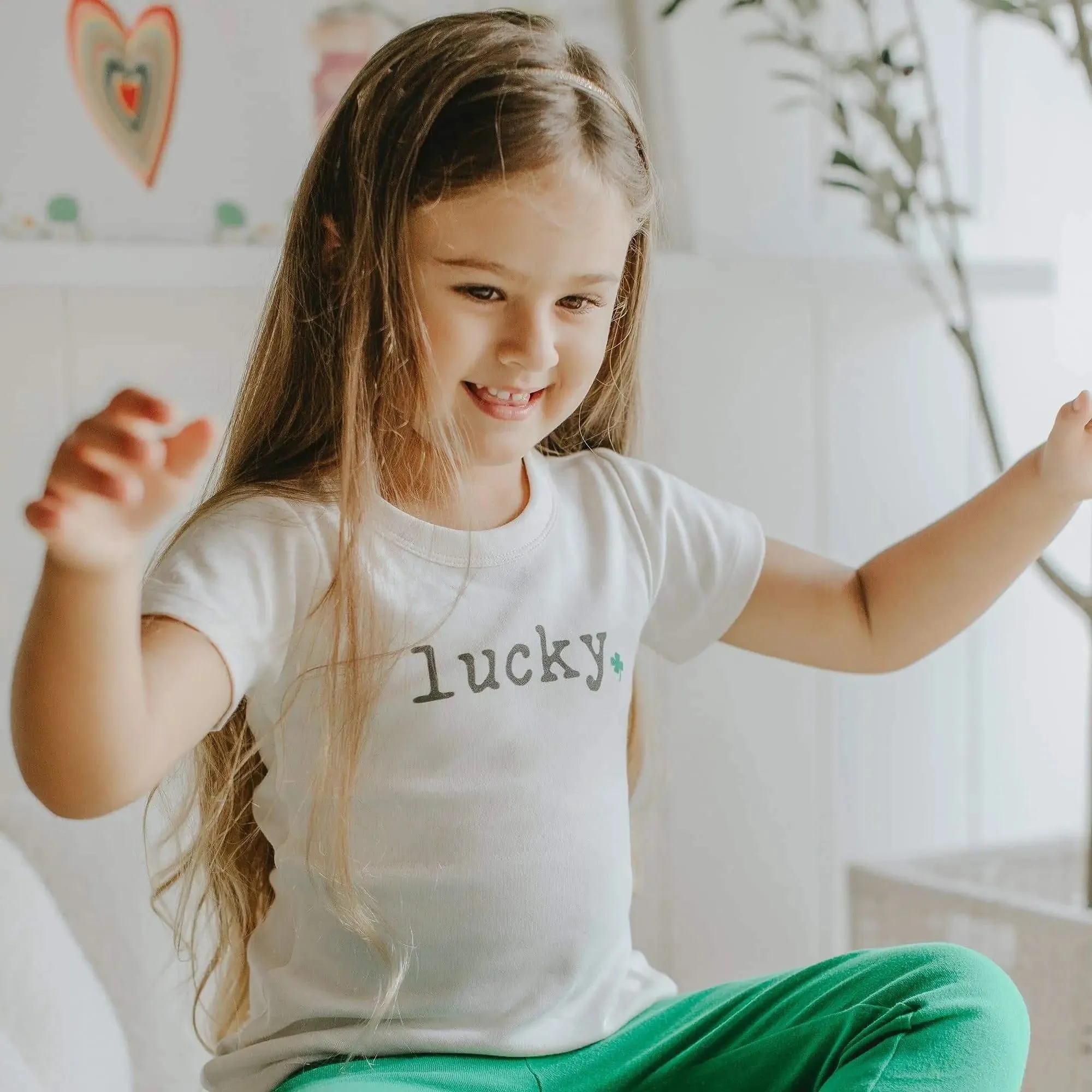 Organic Tee Shirt | Lucky Charm