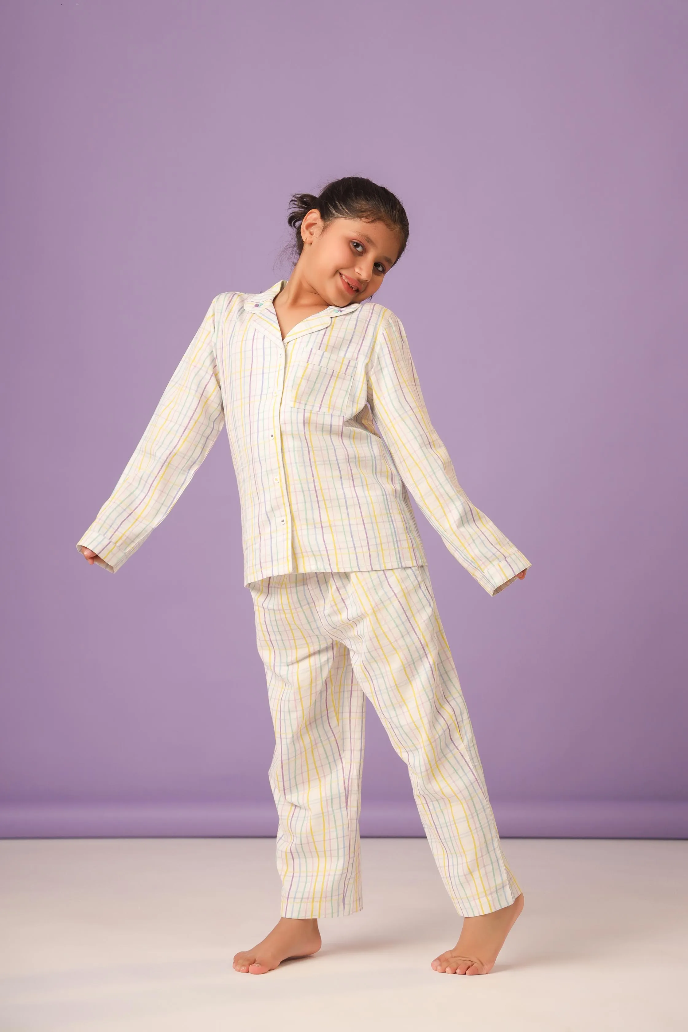 Pastel Stripes PJ Set