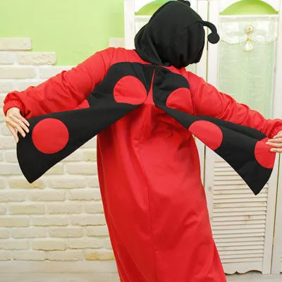 PITaPATs onesie animal jumpsuit costume - long sleeve ladybug