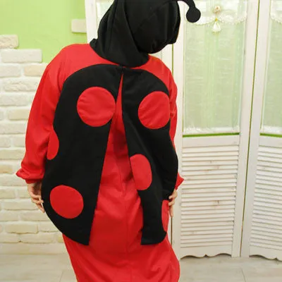 PITaPATs onesie animal jumpsuit costume - long sleeve ladybug