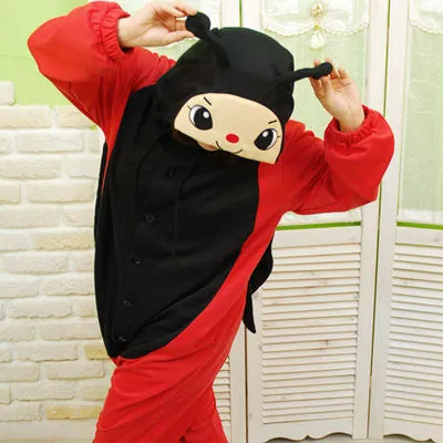 PITaPATs onesie animal jumpsuit costume - long sleeve ladybug