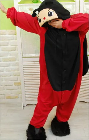 PITaPATs onesie animal jumpsuit costume - long sleeve ladybug