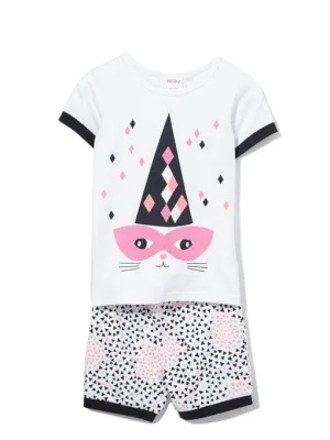 PJ's Meow - Geo Print