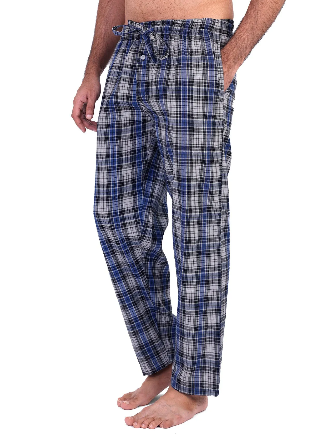 Plaid Pajama Pants for Men