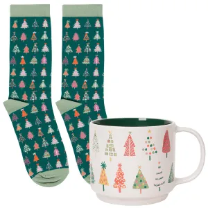 "O Christmas Tree" Mug and Socks Set