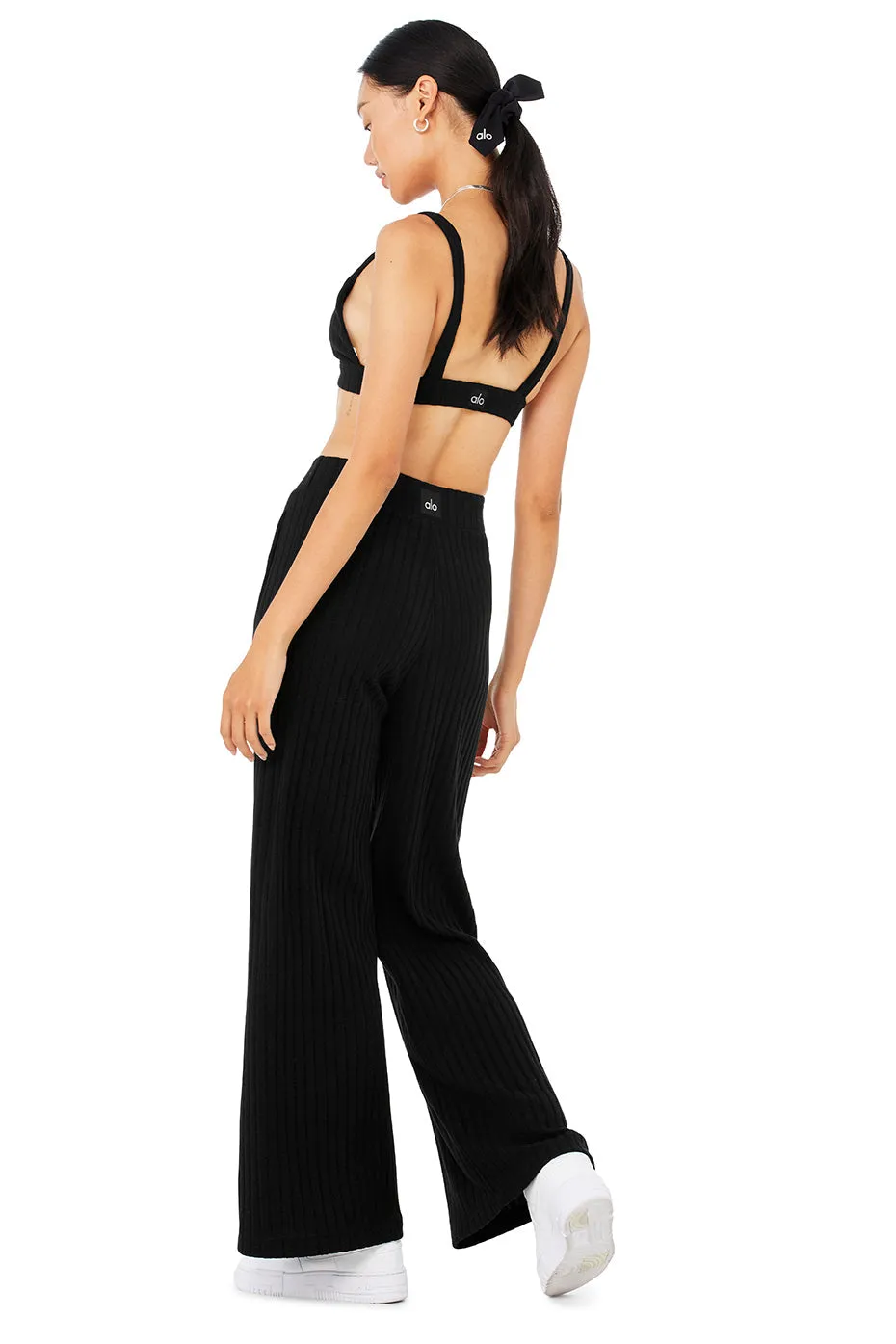 Ribbed Take Comfort Bra & Ribbed Take Comfort Wide Leg Pant Set