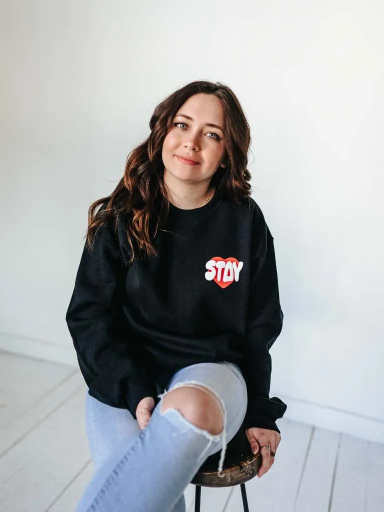 Self Love Sweatshirt - Black