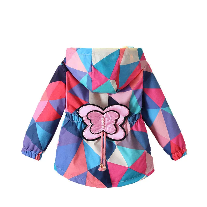 Spring Jackets Middle And Small Children's Baby Windbreaker