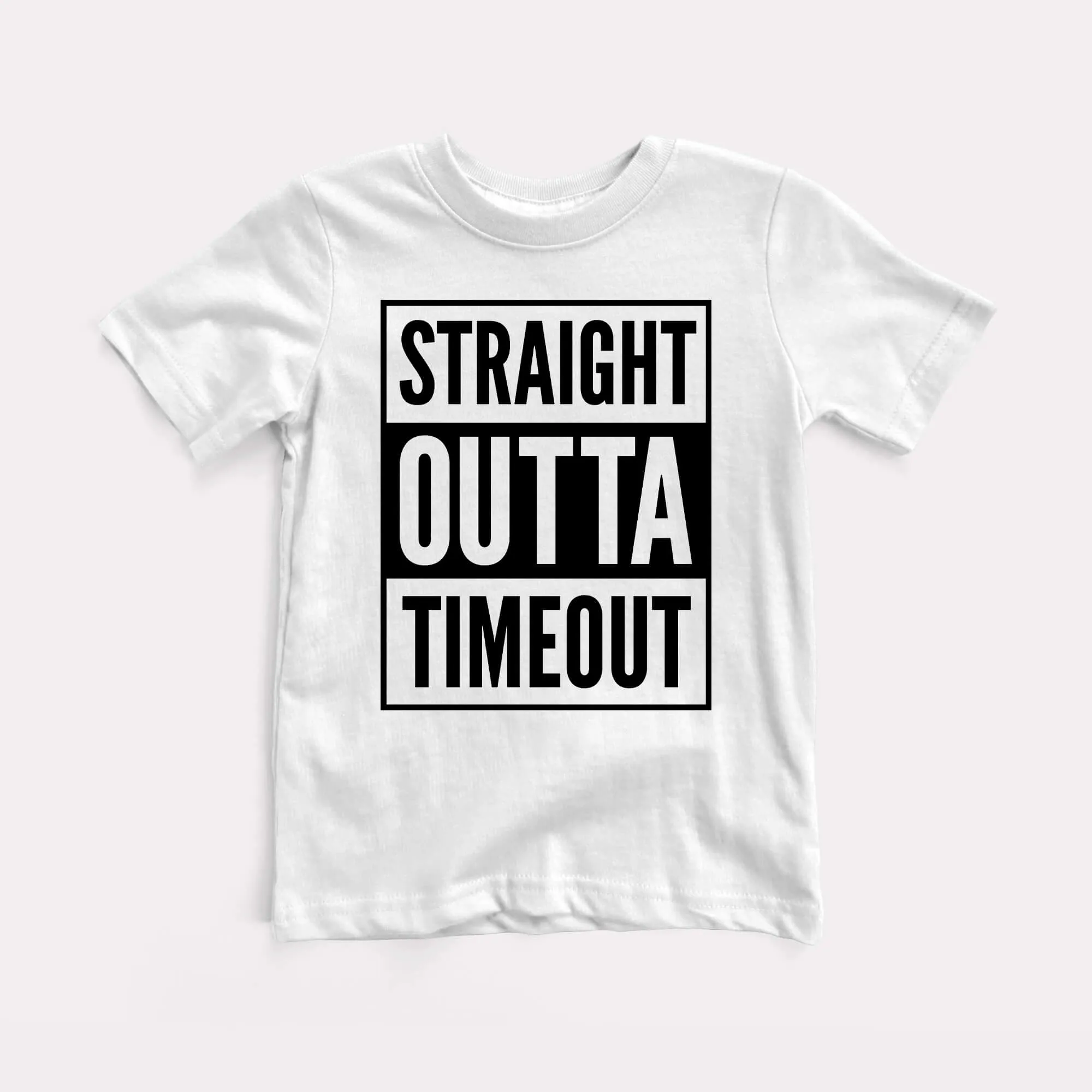 Straight Outta Timeout Toddler Tee