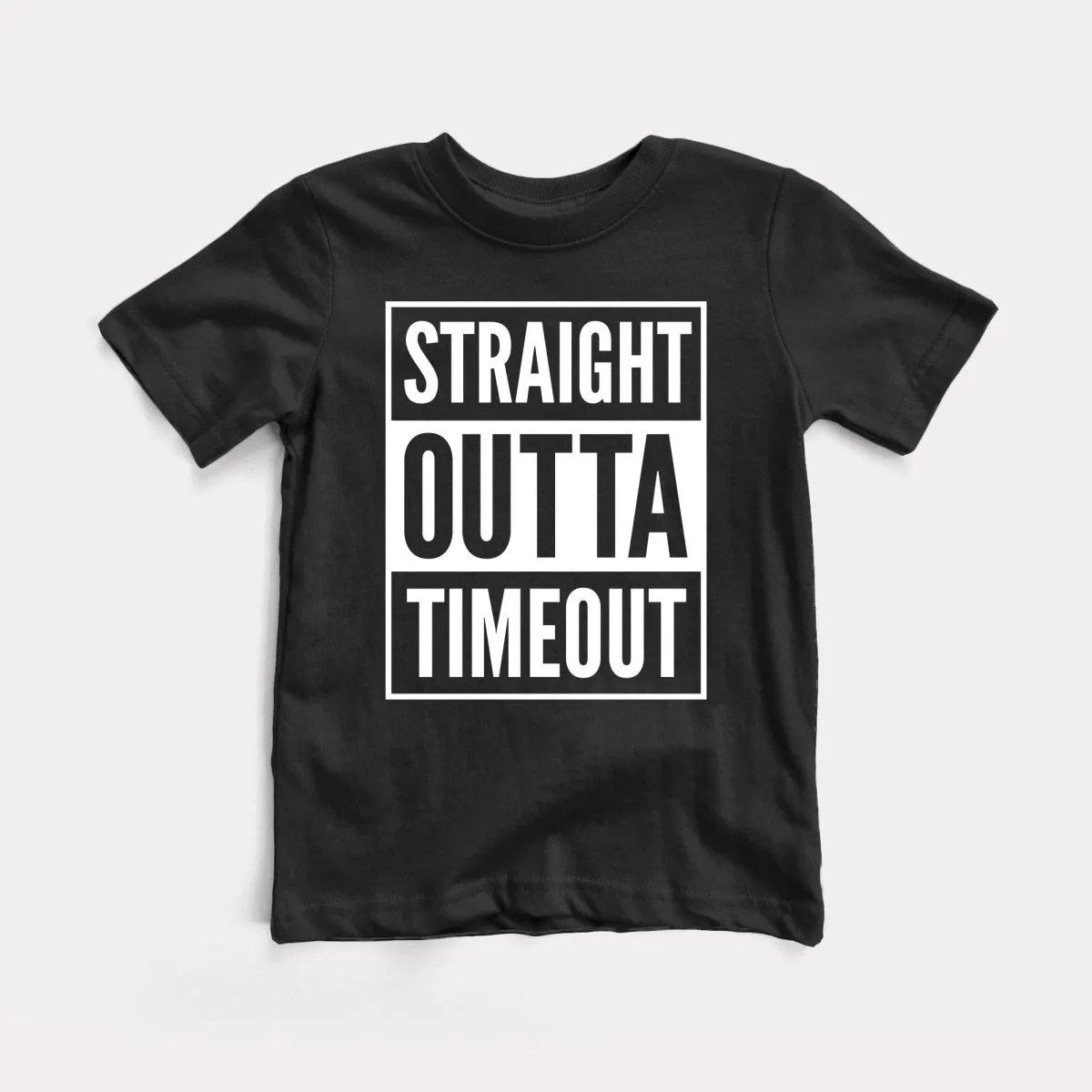 Straight Outta Timeout Toddler Tee