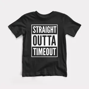 Straight Outta Timeout Toddler Tee