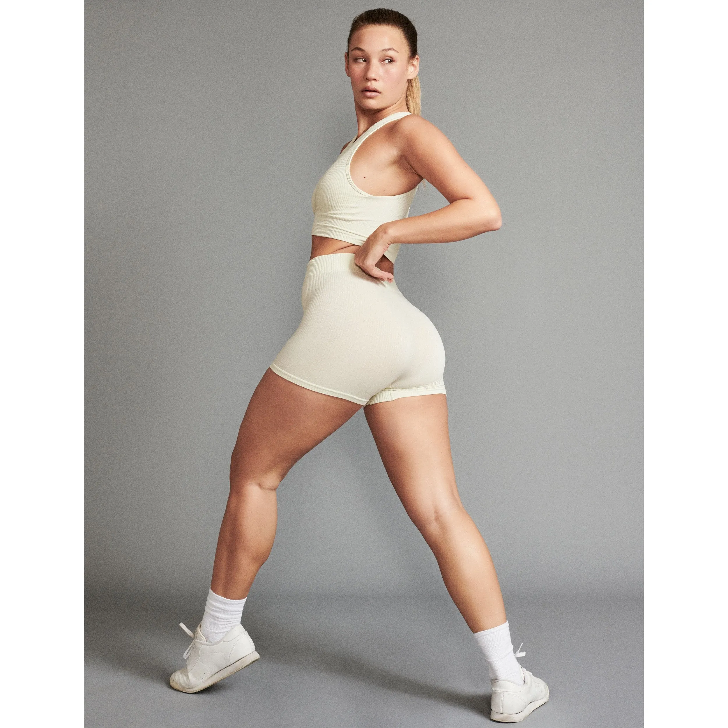 STRETCH RIB SHORT | BONE