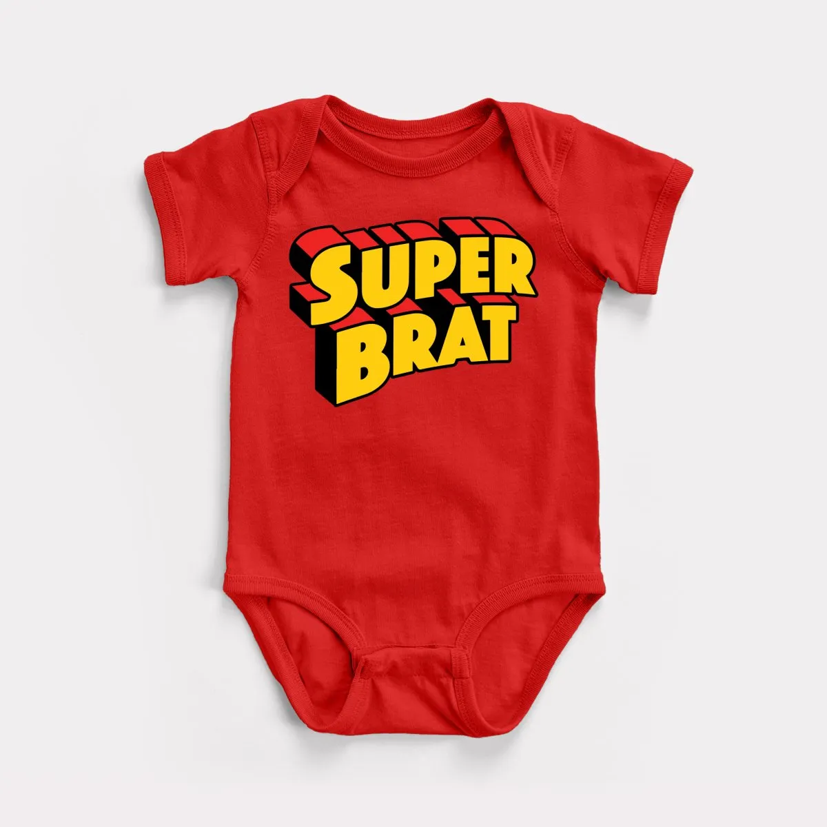 Super Brat Baby Bodysuit