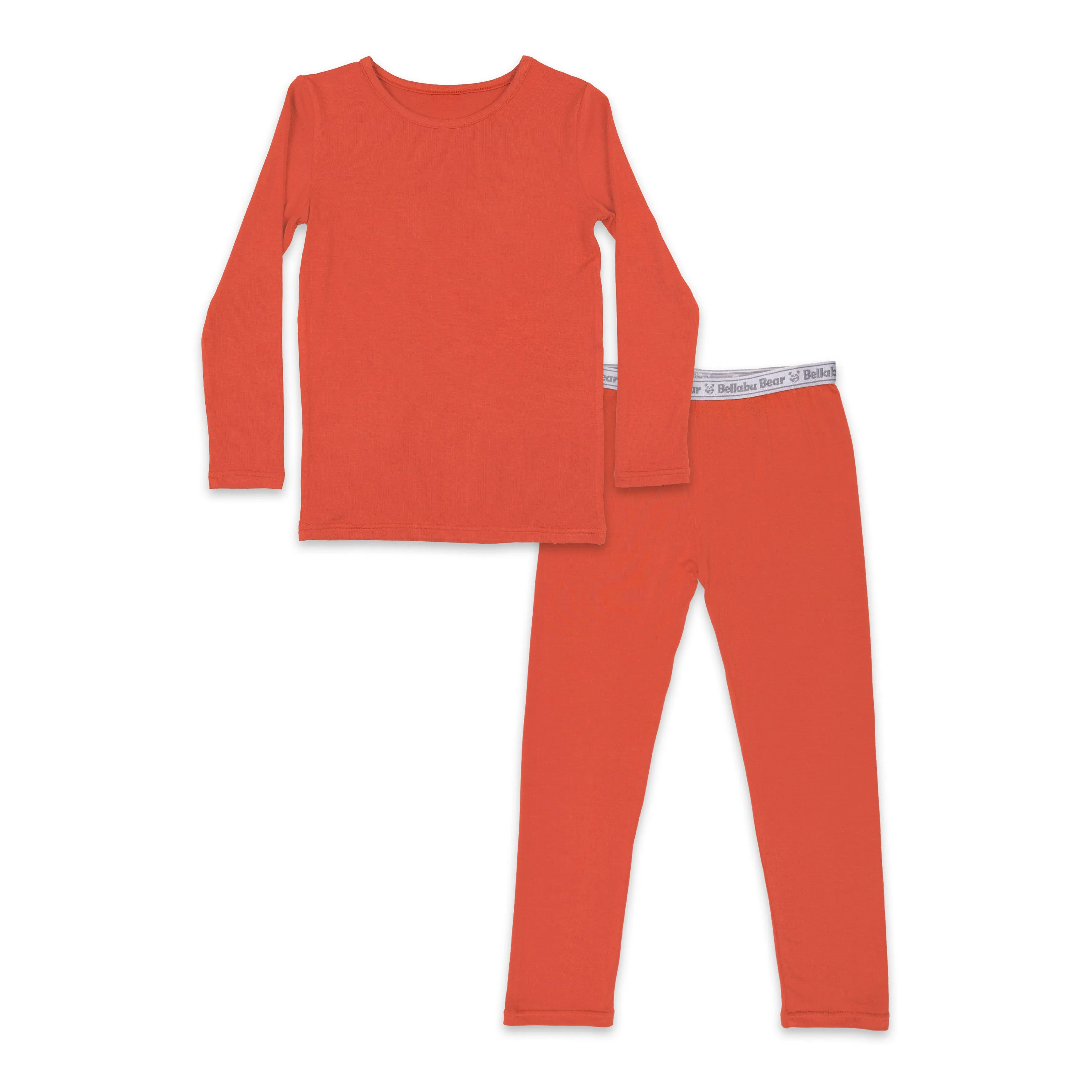 Terracotta Bamboo Kids Pajamas