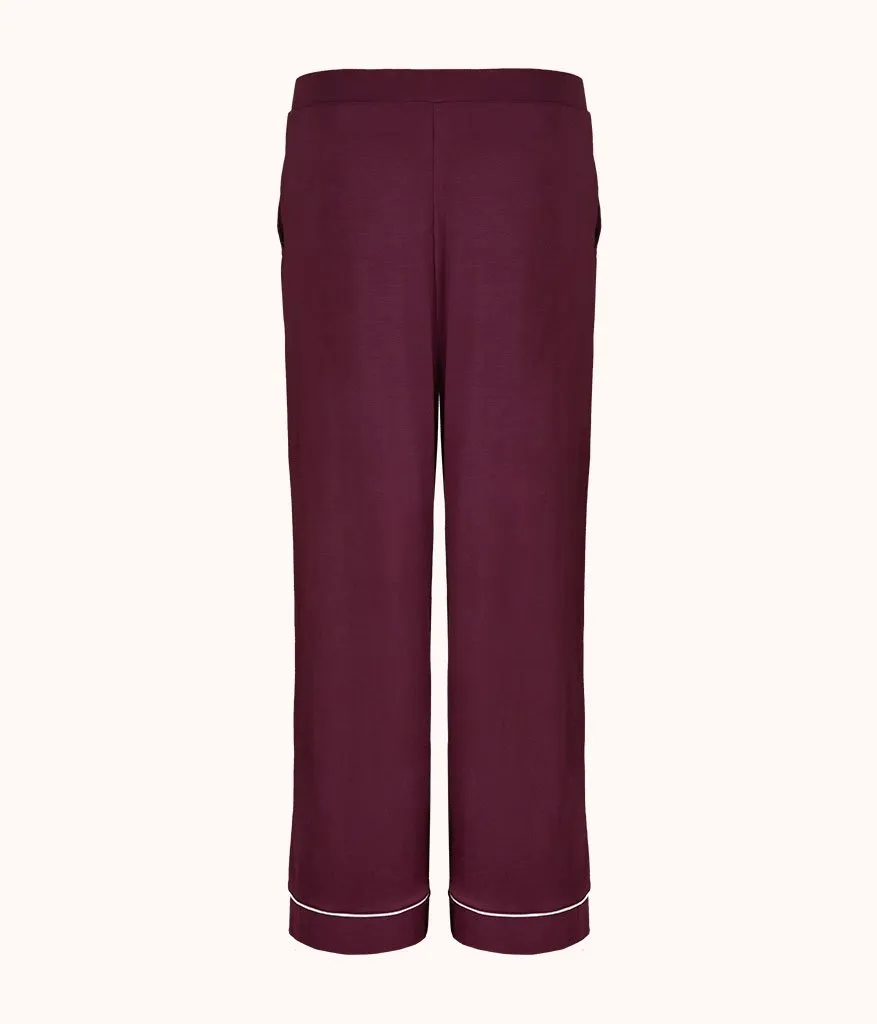 The All-Day Lounge Pant: Plum