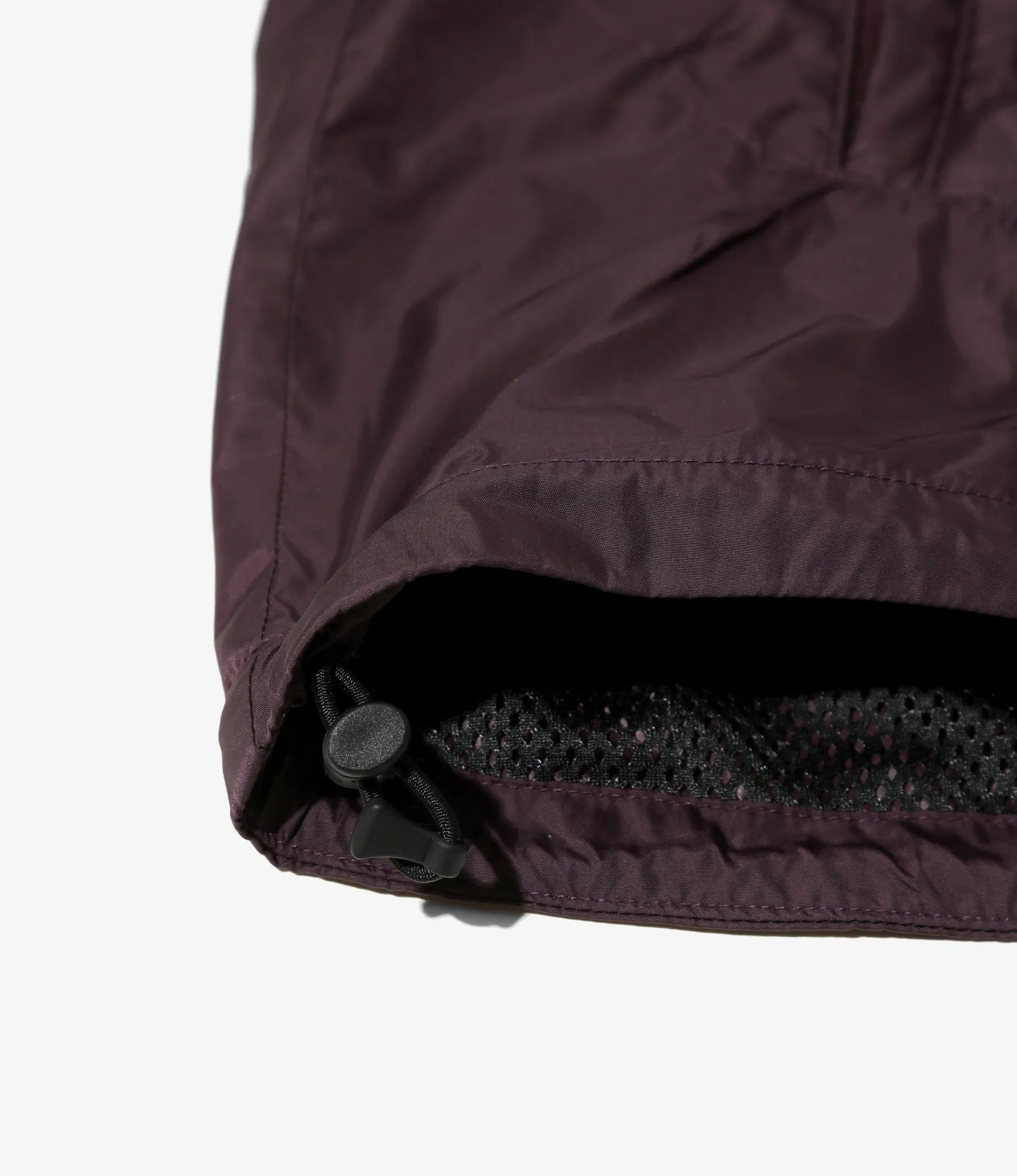 Track Jacket – Bordeaux Nylon Taffeta