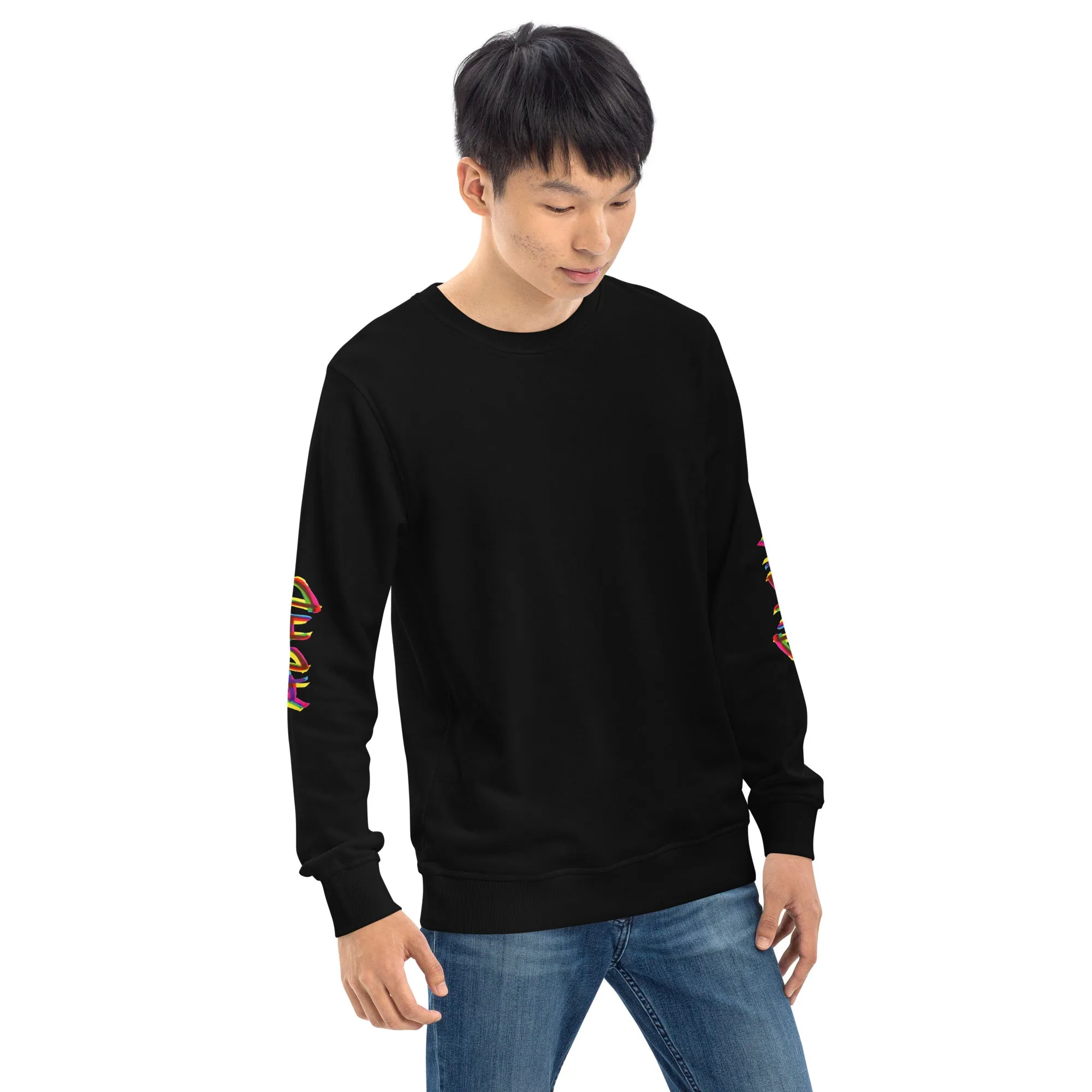 Unisex organic sweatshirt - ADHD Sleeve