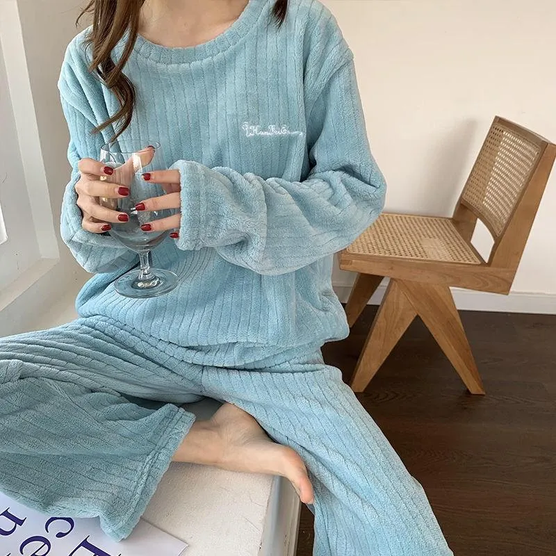 Velvet Pajamas Set