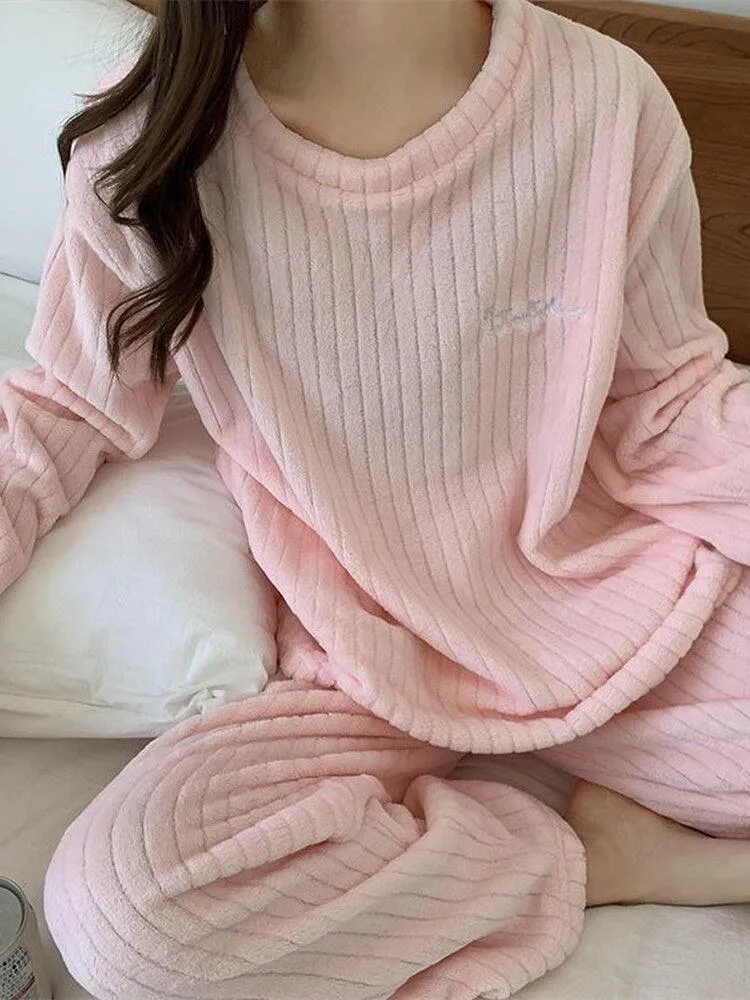 Velvet Pajamas Set